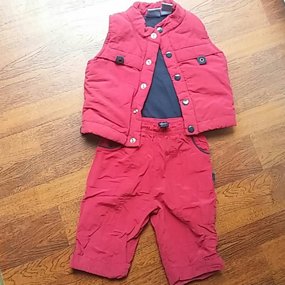 Koala Kids Sleeveless Jacket Set